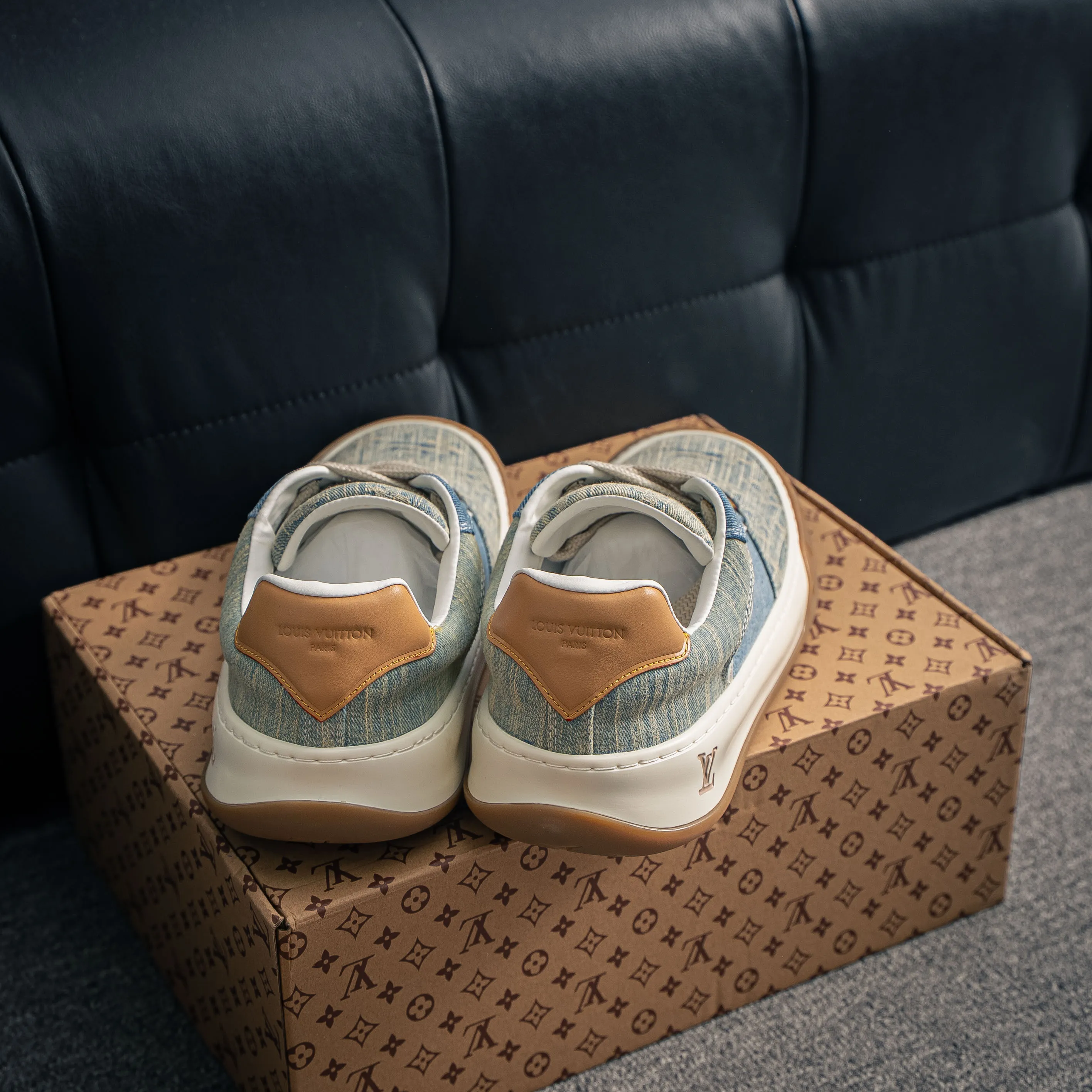 # Premium -- LOUIS VUITTON Tilted Series｜2026 LV Tilted Low Sneakers Series Low-Top Retro Skate Shoes Men Shoes｜
